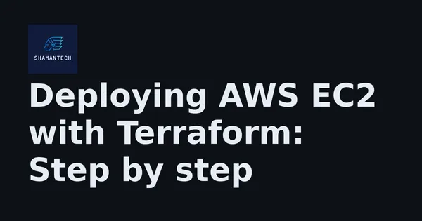 img of Deploying AWS EC2 with Terraform: Step by step
